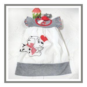 NEW...Nylon Doggie Dress with Matching Bow